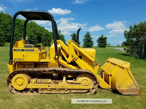 john deere 450c loader backhoe